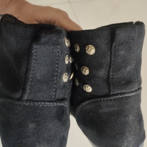 Velvet ankle boots - Picture 5 of 9